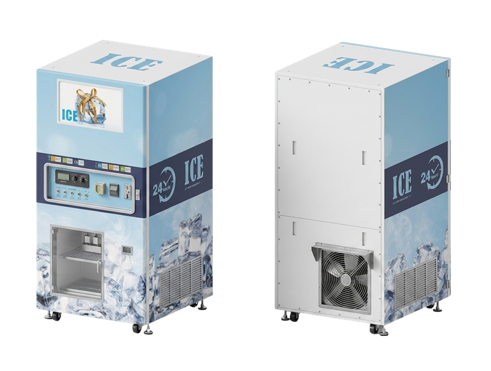 Sheer Ice commercial self-service ice vending machine
